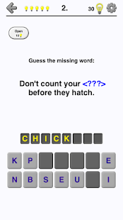 How to get English Proverbs Missing Words patch 1.3 apk for laptop