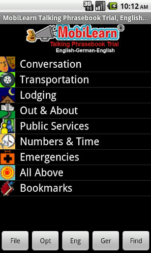 English-German PhrasebookTrial