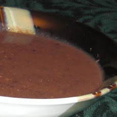 Festive Black Bean Soup in the Crock Pot