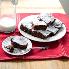 Double Chocolate Cherry Quinoa Brownies