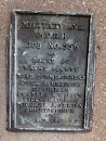 Military Ave Commission Plaque