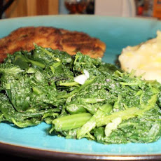 Wilted Mustard Greens