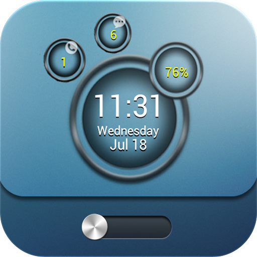 Bubble MagicLocker theme LOGO-APP點子