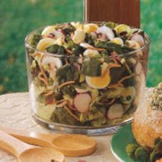 Spinach Floret Salad