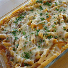 Creamy Baked Beefaroni (Light)