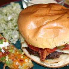 Denny's Bacon Caesar Burger