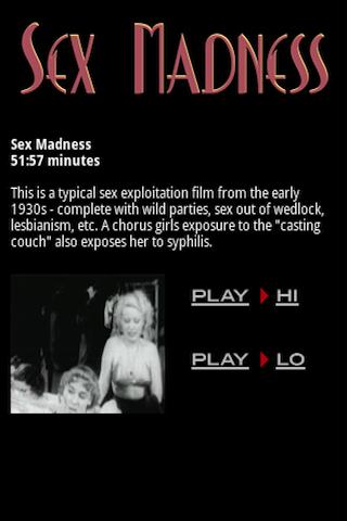 Sex Madness Film