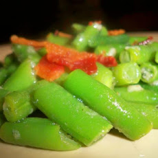 Bacon Ranch Green Beans