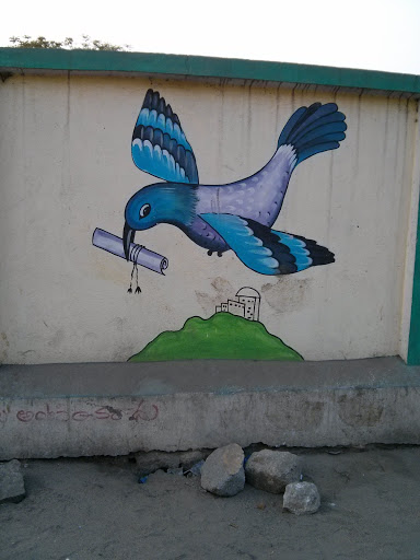 Pigeon Mural