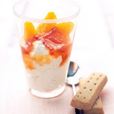Orange Sauce on Ricotta