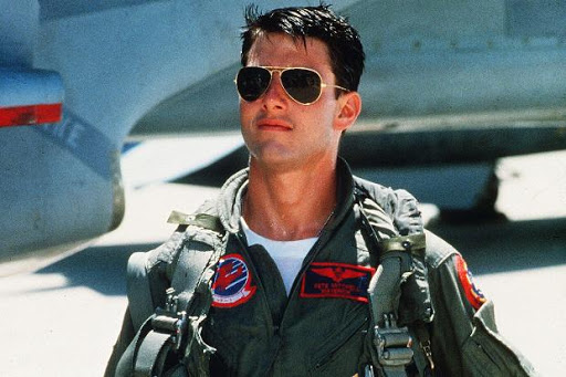 Top-Gun-Gafas Espejo
