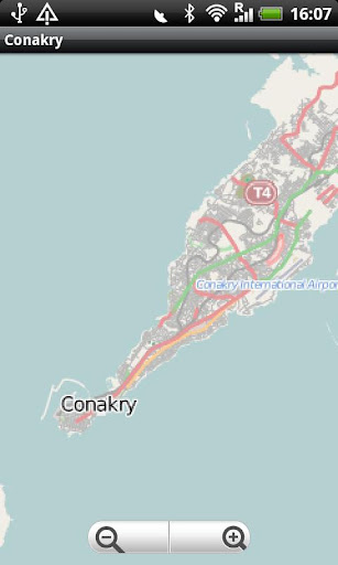 Conakry Street Map