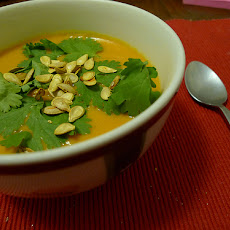 Crock Pot Curried Pumpkin Soup