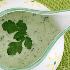 Creamy Cilantro Tomatillo Dressing