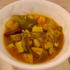 Curried Cream of Root Vegetable Soup