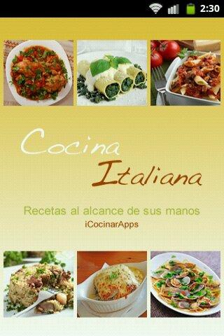 iCocinar Cocina Italia