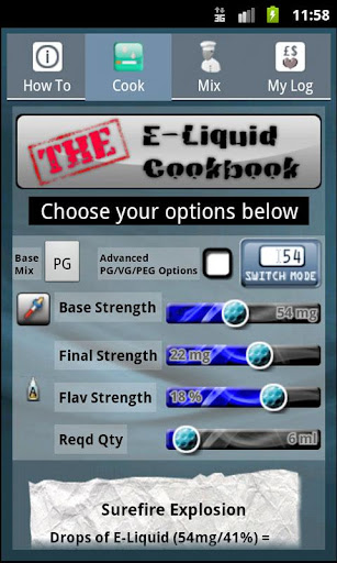 THE E-Liquid Cookbook