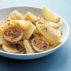 Pappardelle with Scallops