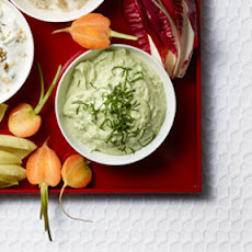 Avocado, Mint, and Yogurt Dip