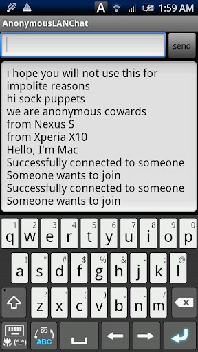 AnonymousLANChat