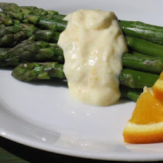 Asparagus With Low Fat Orange Sauce