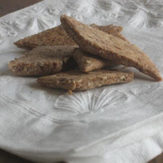 Sesame Flaxseed Crackers