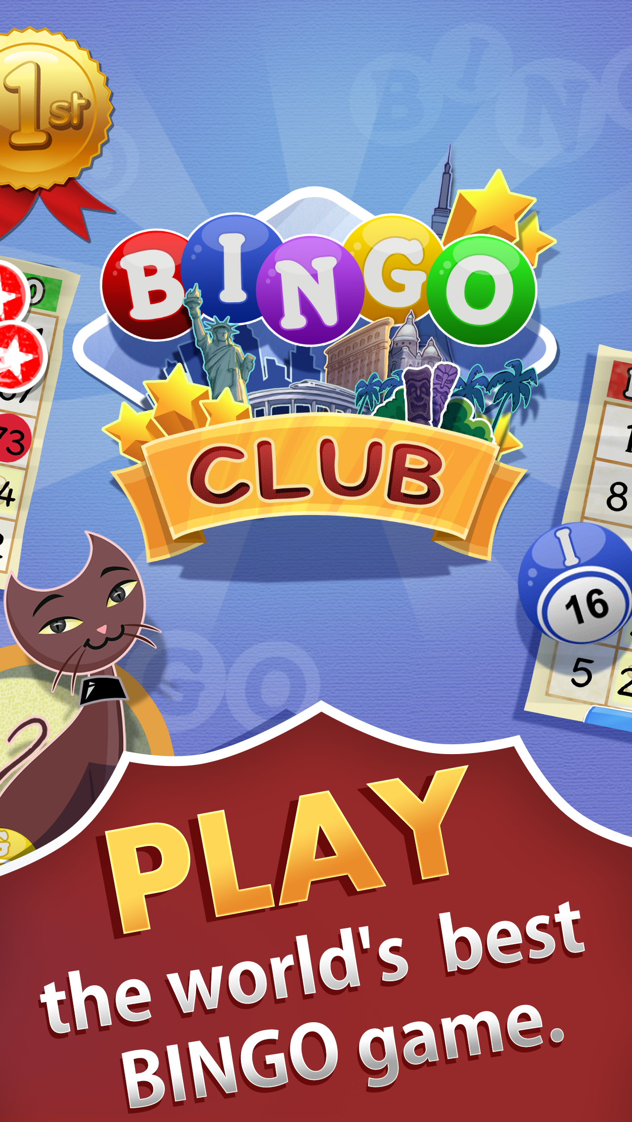 Android application BINGO Club - FREE Online Bingo screenshort