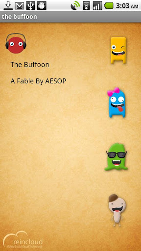 aesops fable the buffoon