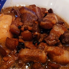 Coconut pork belly stew (& the lazy girl's mushroom soup)