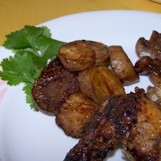Jamaican Grilled Sweet Potatoes