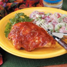 Oven Barbecued Chicken