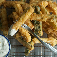 Zucchini Frites with Lemon Basil Mayonnaise