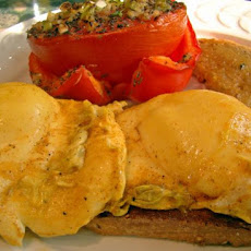 Curried Poached Eggs