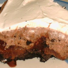Not-So-Decadent (Reduced-Fat) Triple Layer Mud Pie