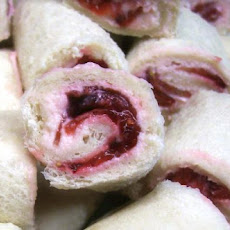 Strawberry & Cream Pinwheel Appetizers