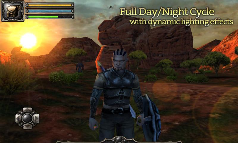Android application Aralon Sword and Shadow 3d RPG screenshort