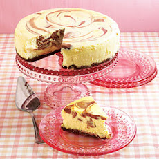 Black and White Marble Cheesecake