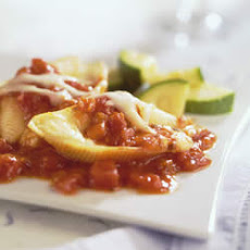 Cheese-Stuffed Shells in Marinara Sauce