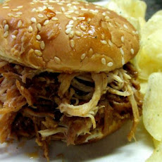 V's Easy Pulled Pork Sammy's (Crock-Pot)