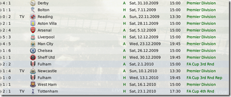 Southampton. The results are very different but mostly sad