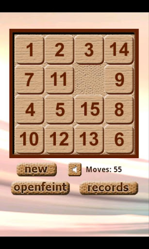 Classic fifteen puzzle Free