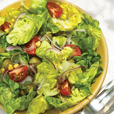 Green Salad with Chickpeas