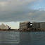 View of the Sydney Opera House across Sydney Cove from Circular Quay near The Rocks
