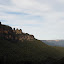 A stunning view of the Three Sisters