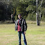 Me (Kevin) throwing a boomerang... look out!