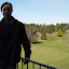 Me (Kevin) at Wentworth Falls Country Club. Blocked by the shadow :(