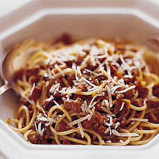 Spaghetti with Veal Bolognese Sauce