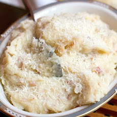 Mashed Potatoes with Prosciutto and Parmesan Cheese