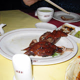 God, I love cooked duck heads.