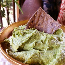 Fresh Basil-White Bean Hummus